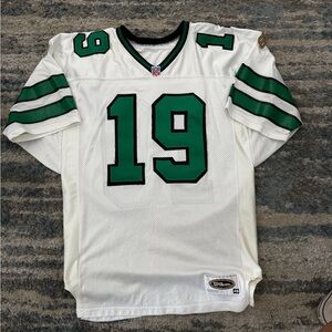 White and Green  Jets Football Jersey